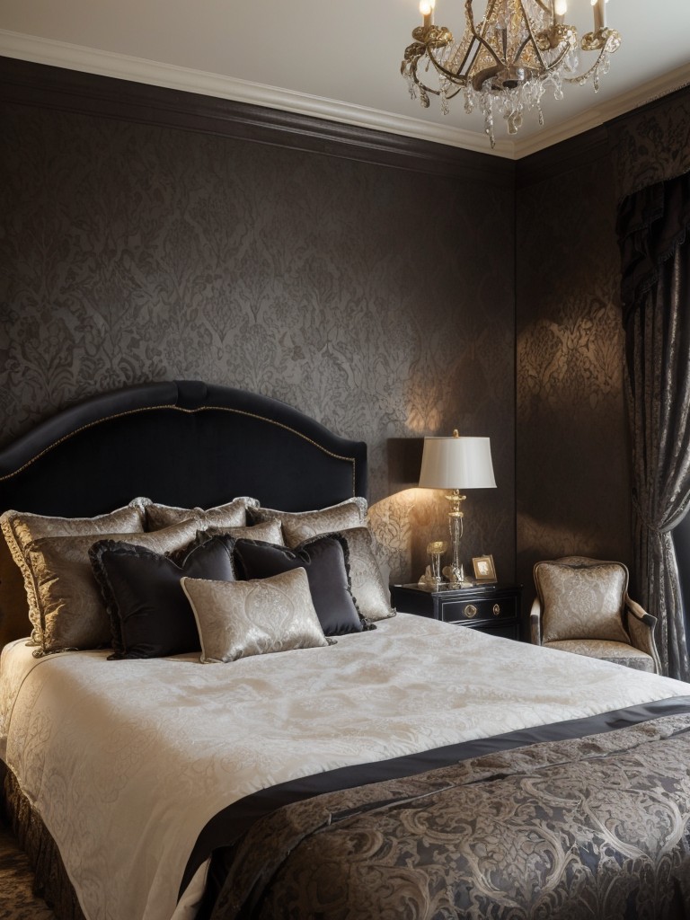 Luxe Gothic Bedroom: Get Inspired with Rich Textures!