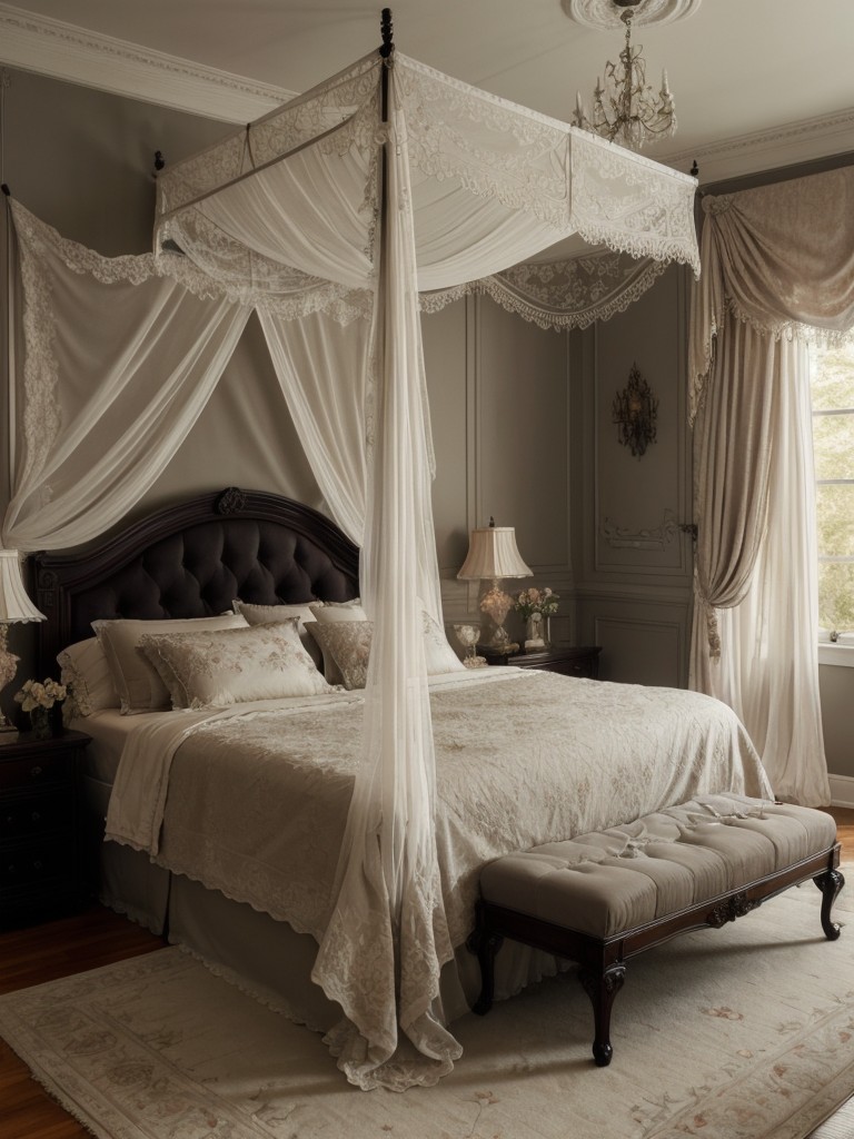 Create a Dreamy Gothic Bedroom with Soft Colors & Romantic Accents