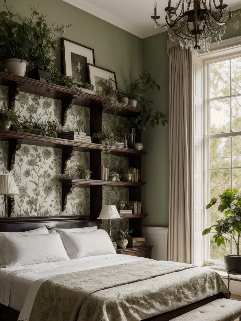 Indulge in Opulent Gothic Vibes: Transform Your Apartment with Nature-Inspired Bedroom Decor