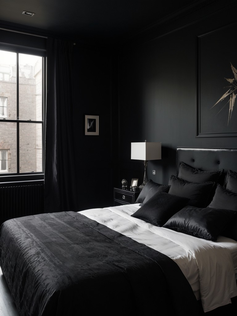 Dark & Seductive Apartment Vibes: Gothic Bedroom Inspo!