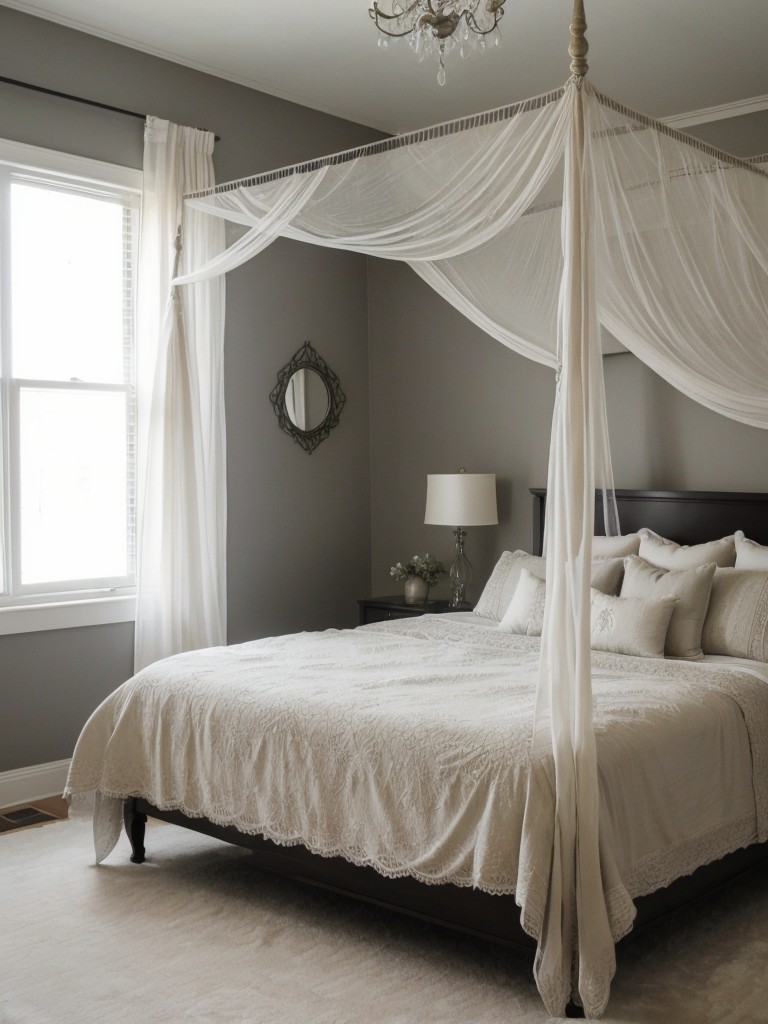 Tranquil Gothic Retreat: Create a Serene Apartment with Mystical Vibes.