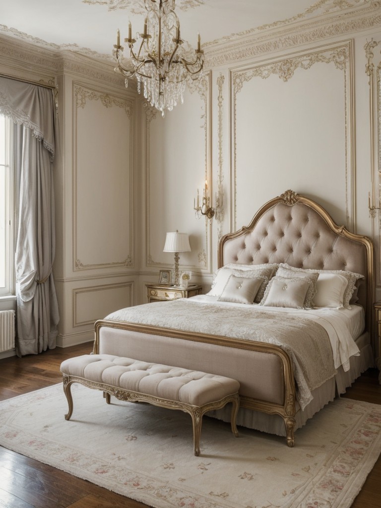 Parisian Charm: Gothic Bedroom Ideas for a Timeless Apartment