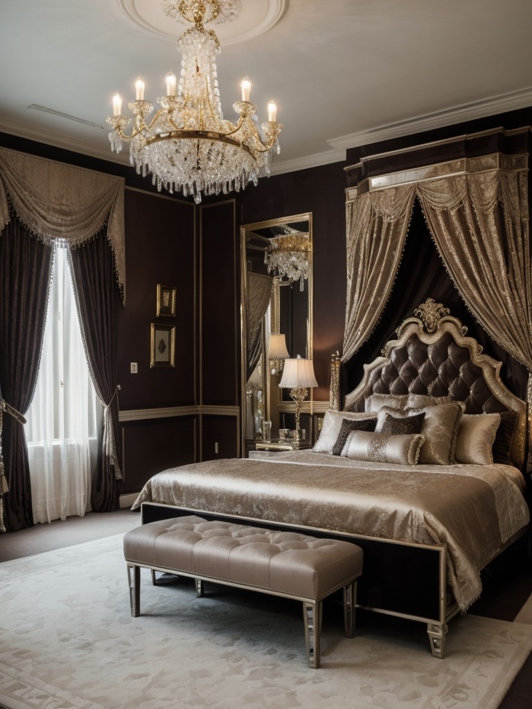 Luxurious Goth Bedroom: Unleash Your Inner Dark Elegance