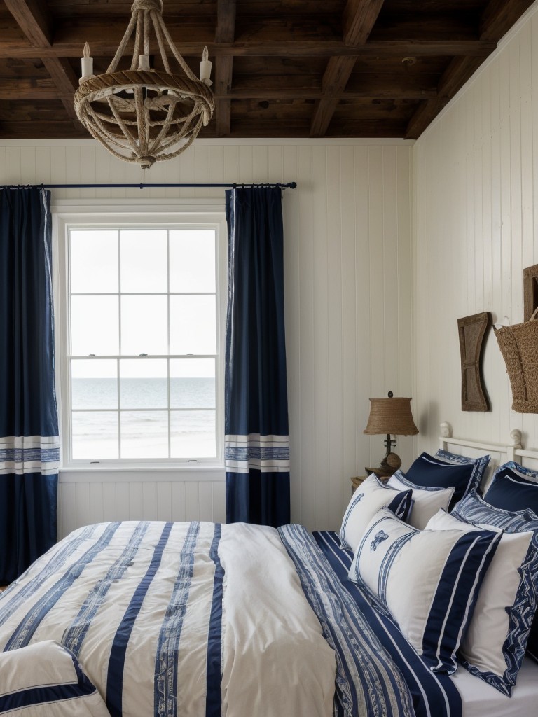 Cozy Coastal Vibes: Transform Your Bedroom into a Nautical Escape