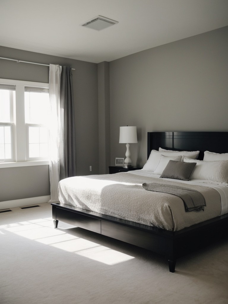 Gothic Serenity: Transform Your Bedroom into a Minimalist Haven!