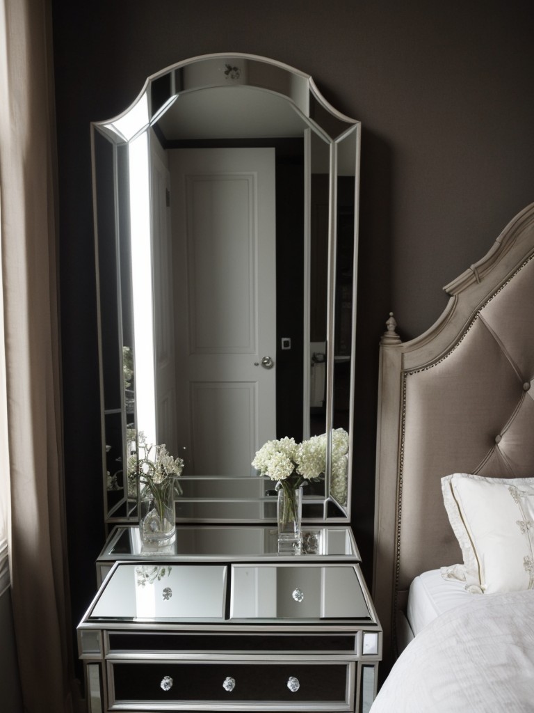 Mirror Magic: Add Glamour to Your Bedroom with a Mirrored Dresser