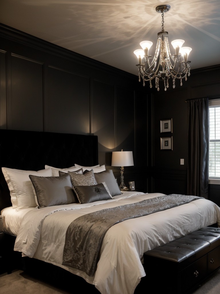 Create a Gothic Chic Bedroom with a Statement Ceiling!