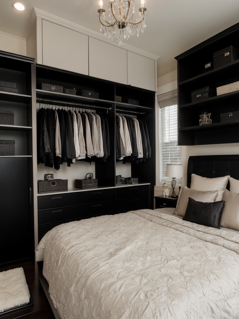 Maximize Space and Glamorize Your Bedroom with Gothic Chic Décor!