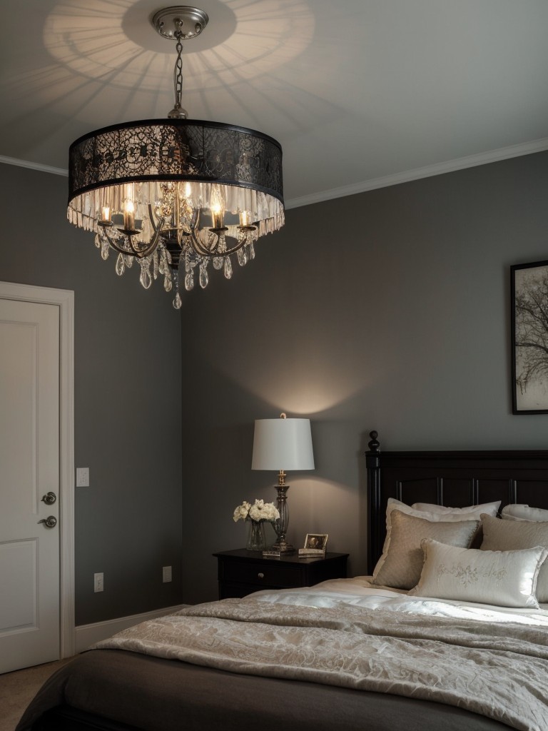 Gothic Chic: Glam up your bedroom with stunning lighting options