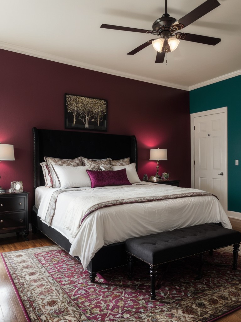 Vibrant Accents: Inject Energy into Your Bedroom Decor