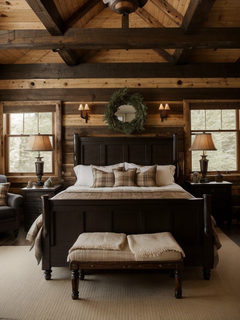 Rustic Charm: Create Your Cozy Cabin-Inspired Bedroom