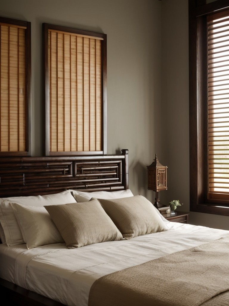 Asian-inspired Minimalism: Create a Calm and Serene Bedroom.