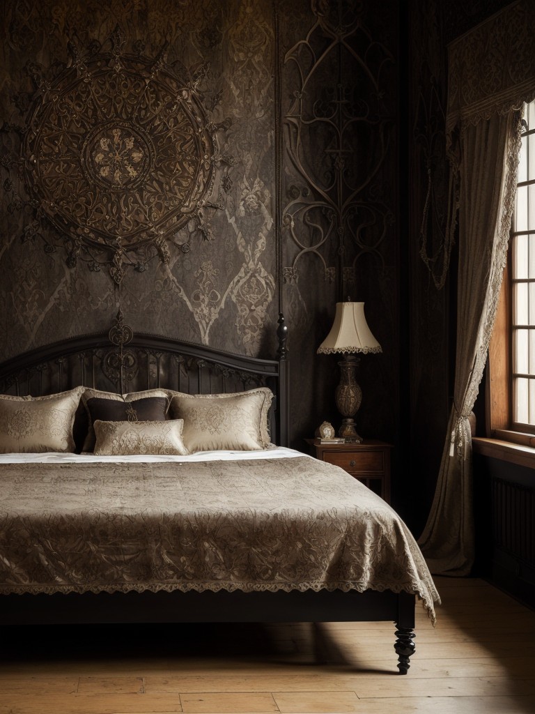 Gothic Bedroom Magic: Unleash Your Medieval Charm!