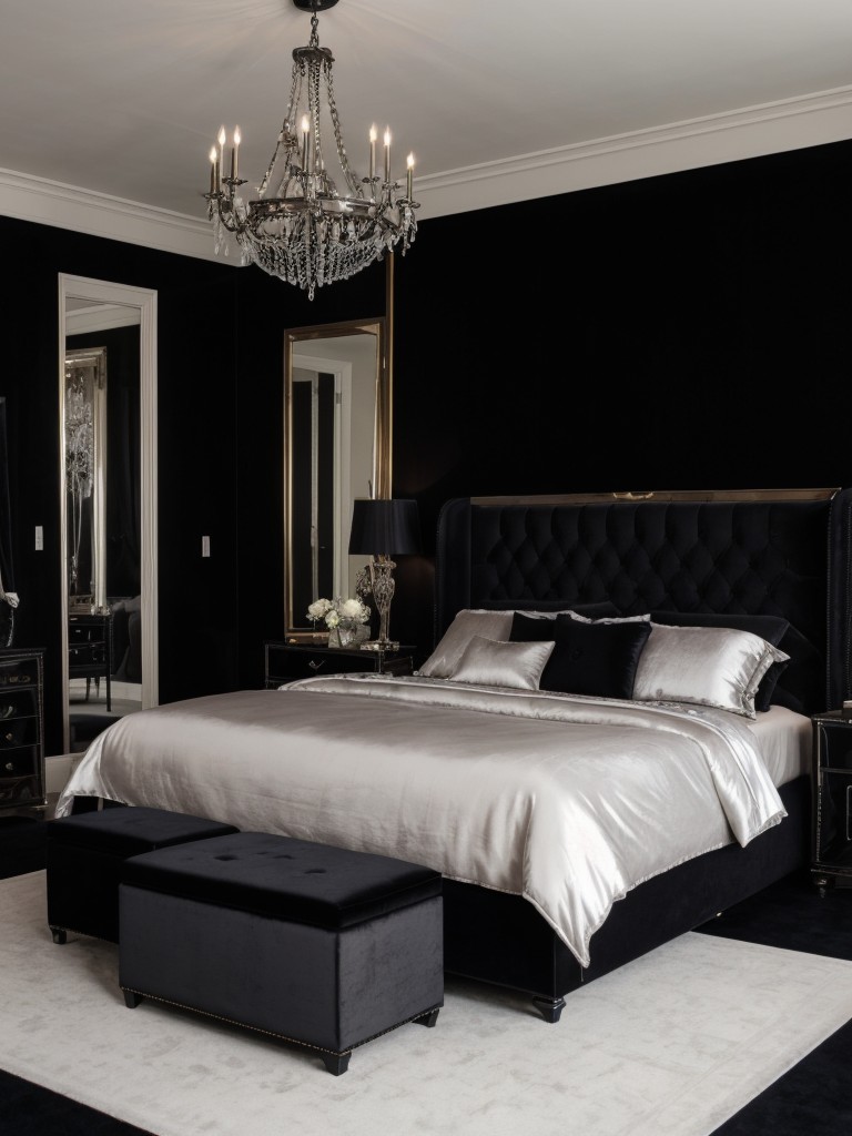 Gothic Glam: Create a Chic, Monochromatic Apartment