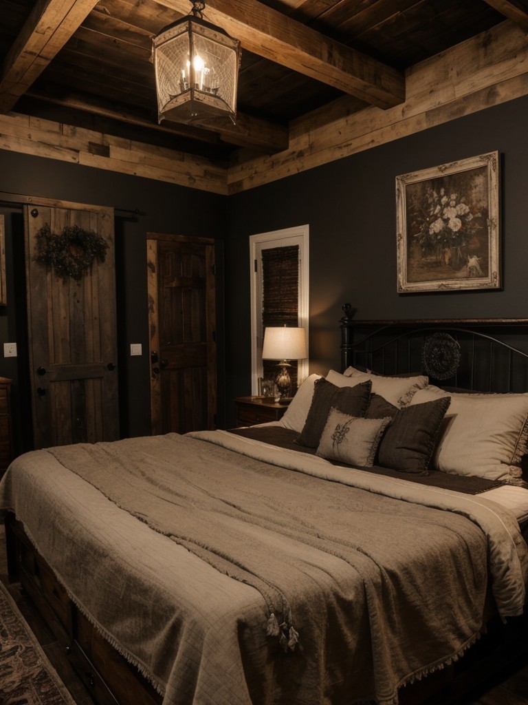 Rustic Chic: Transform your Bedroom with Cozy Vintage Charm