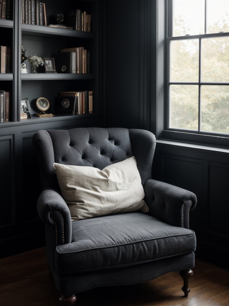 Gothic Bedroom Delight: Create a Cozy Reading Nook