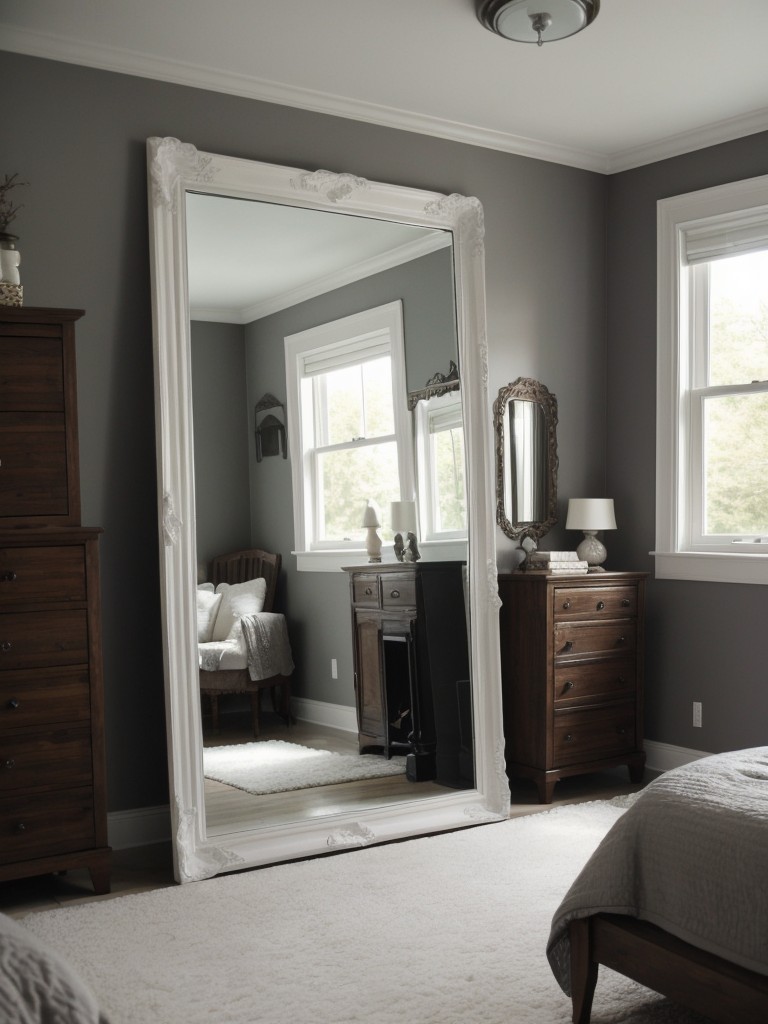 Gothic Romance: Transform Your Apartment with Oversized Mirrors