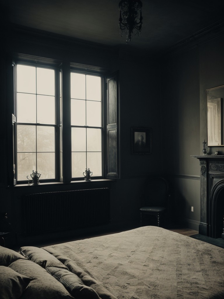 Gothic Apartment Vibes: Transform Your Bedroom with Dark and Romantic Decor