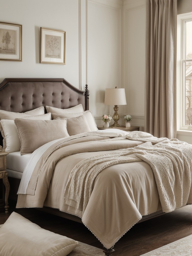 Cozy Gothic Apartment: Luxurious Bedroom Inspiration