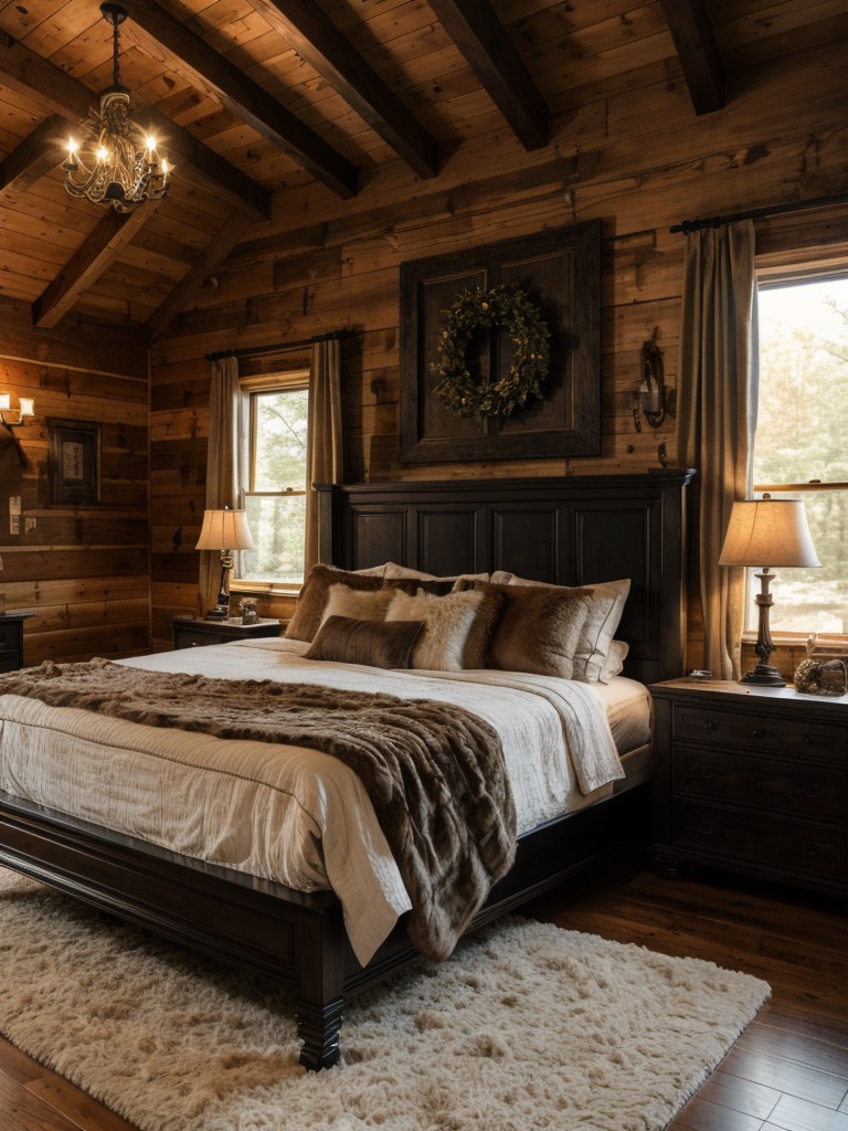 Cozy Cabin Vibes: Transform Your Bedroom Into a Gothic Retreat