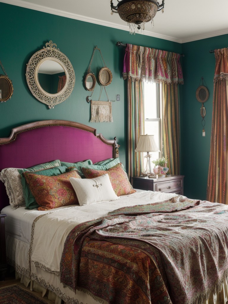 Boho Chic: Transform Your Apartment with Colorful Textiles & Eclectic Patterns!