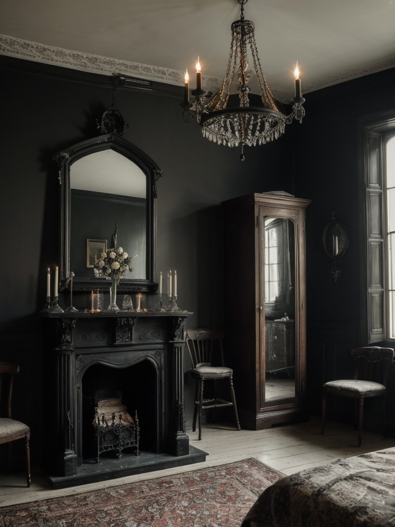 Gothic Elegance: Transform Your Bedroom into a Darkly Beautiful Haven