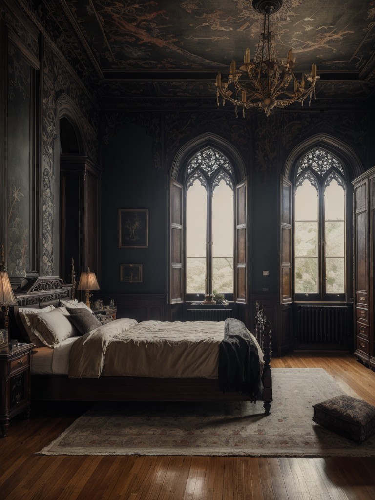 Gothic Chic: Transform Your Bedroom with Dark Elegance