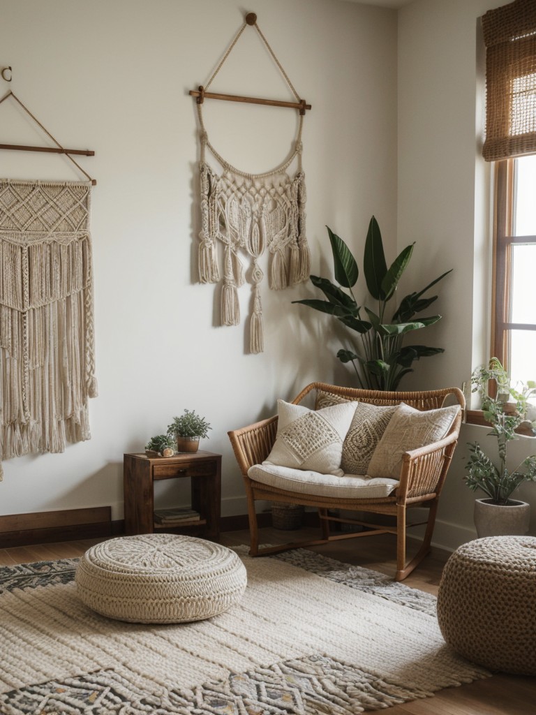 Boho Chic Apartment: Transform your space with texture and patterns!