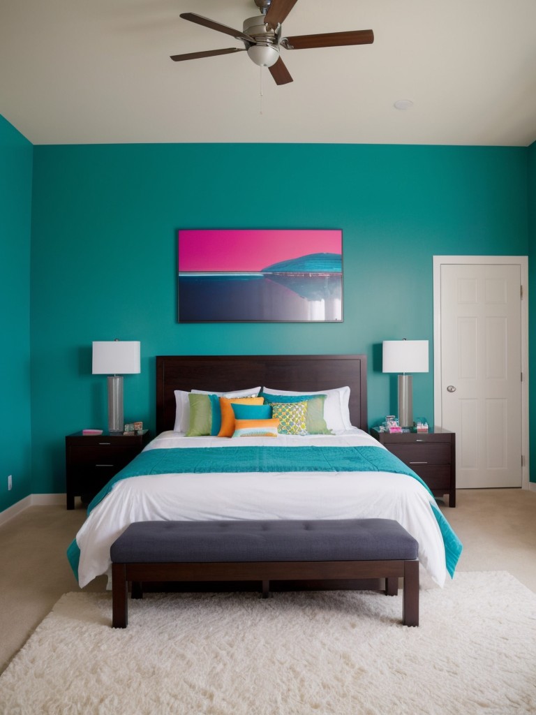 Colorful Apartment Vibes: Wake Up Energized!