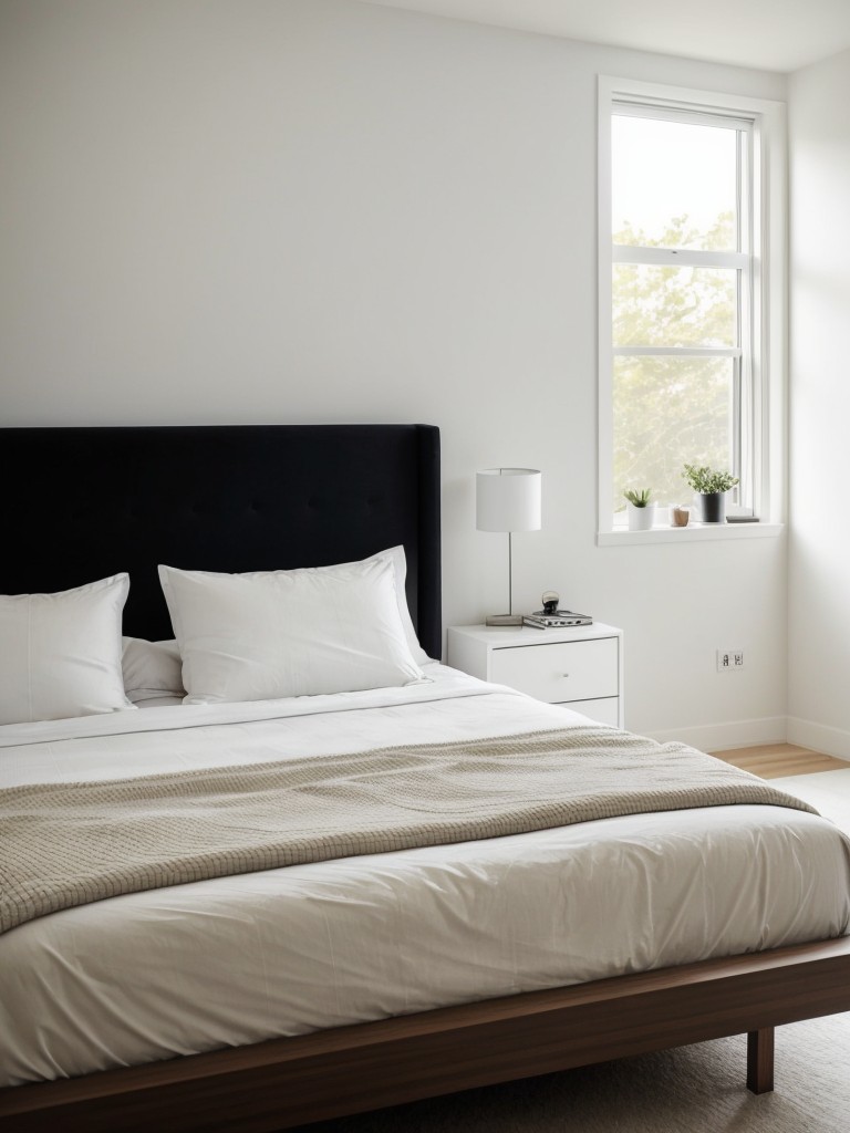 Chic Gender-Neutral Bedroom: Minimalist Modernity