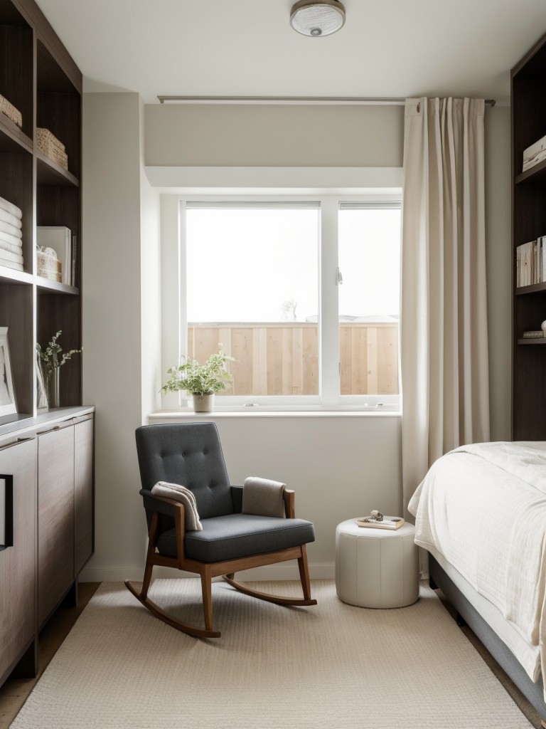 Cozy Seating for Relaxing: Amp up Your Apartment Bedroom!