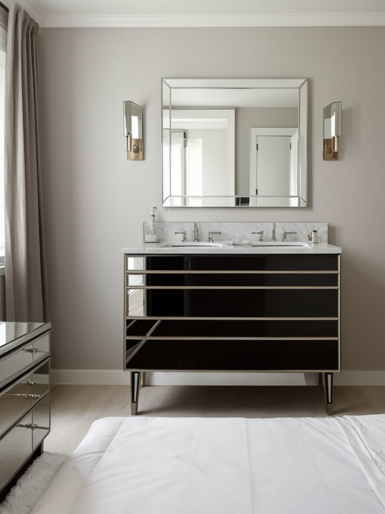 Chic & Glam: Mirror-furnished Gender-Neutral Bedrooms