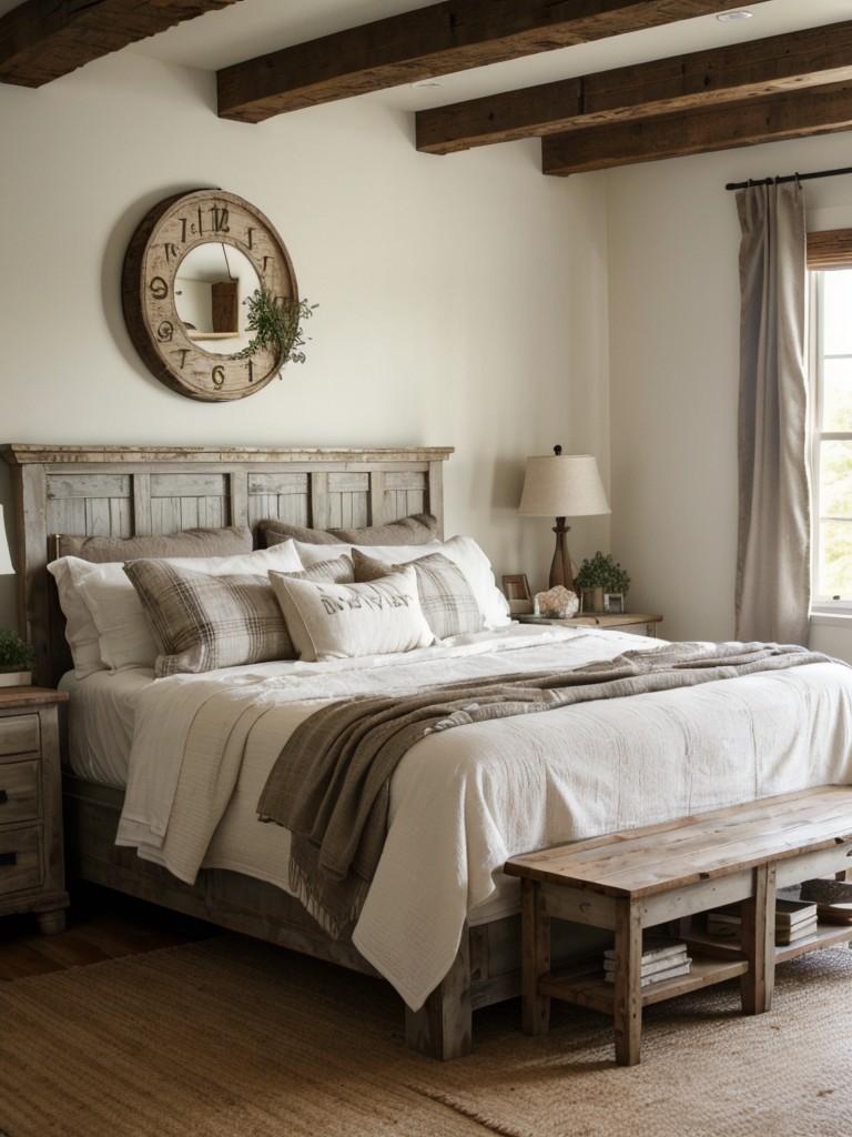 Rustic Farmhouse Bedroom: Cozy Country Decor