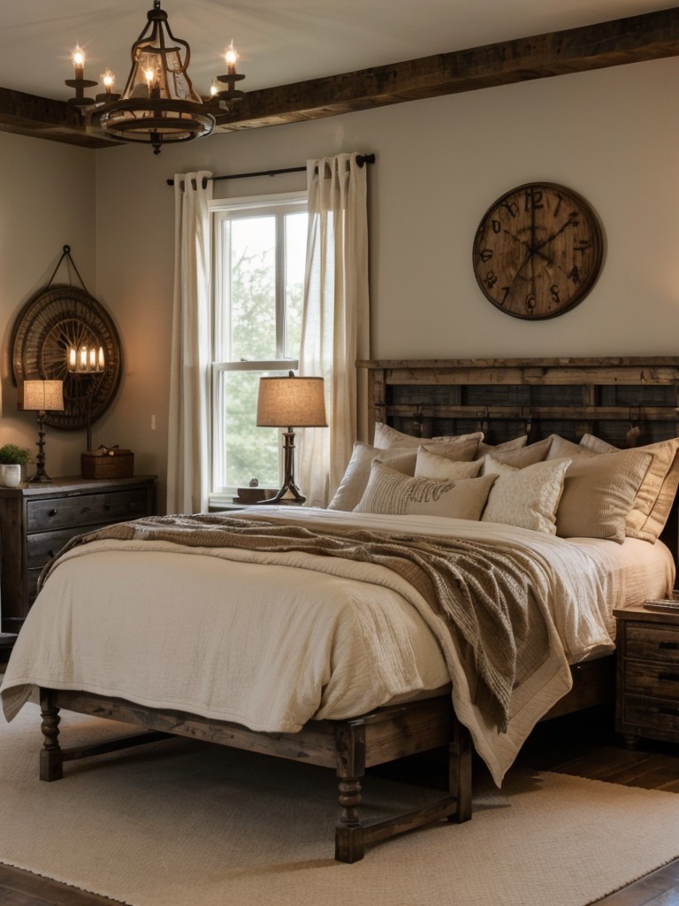 Farmhouse Bedroom Style: Charming Chandelier Ideas