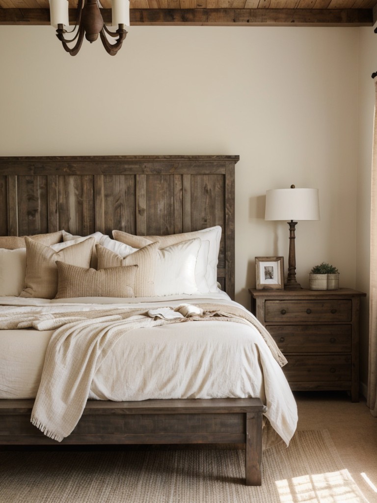 Rustic Farmhouse Bedroom: Cozy Country Vibes