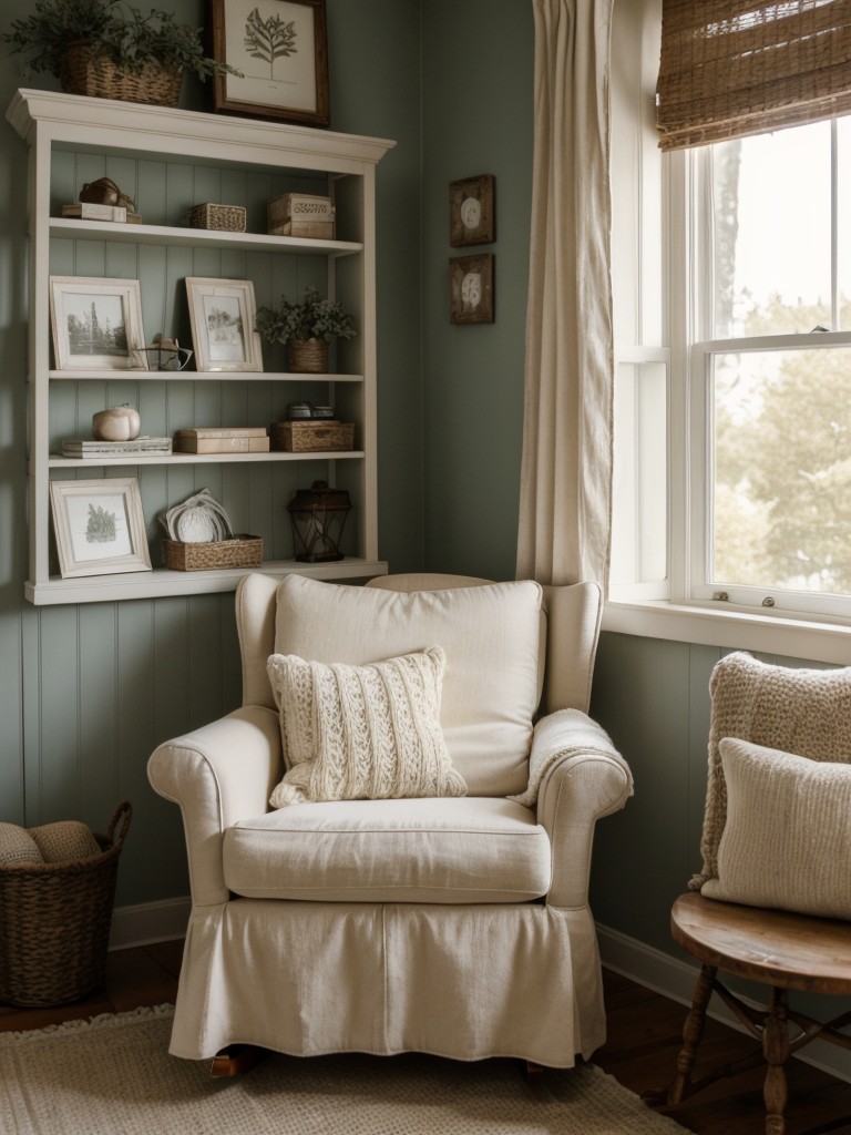 Cozy Farmhouse Vibes: Create a Dreamy Reading Nook in Your Bedroom!