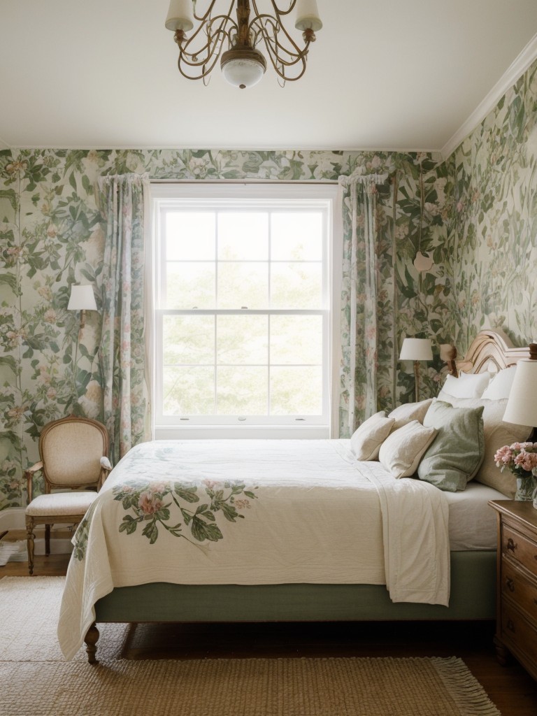 Rustic Farmhouse: Vintage Botanical Prints for a Dreamy Bedroom