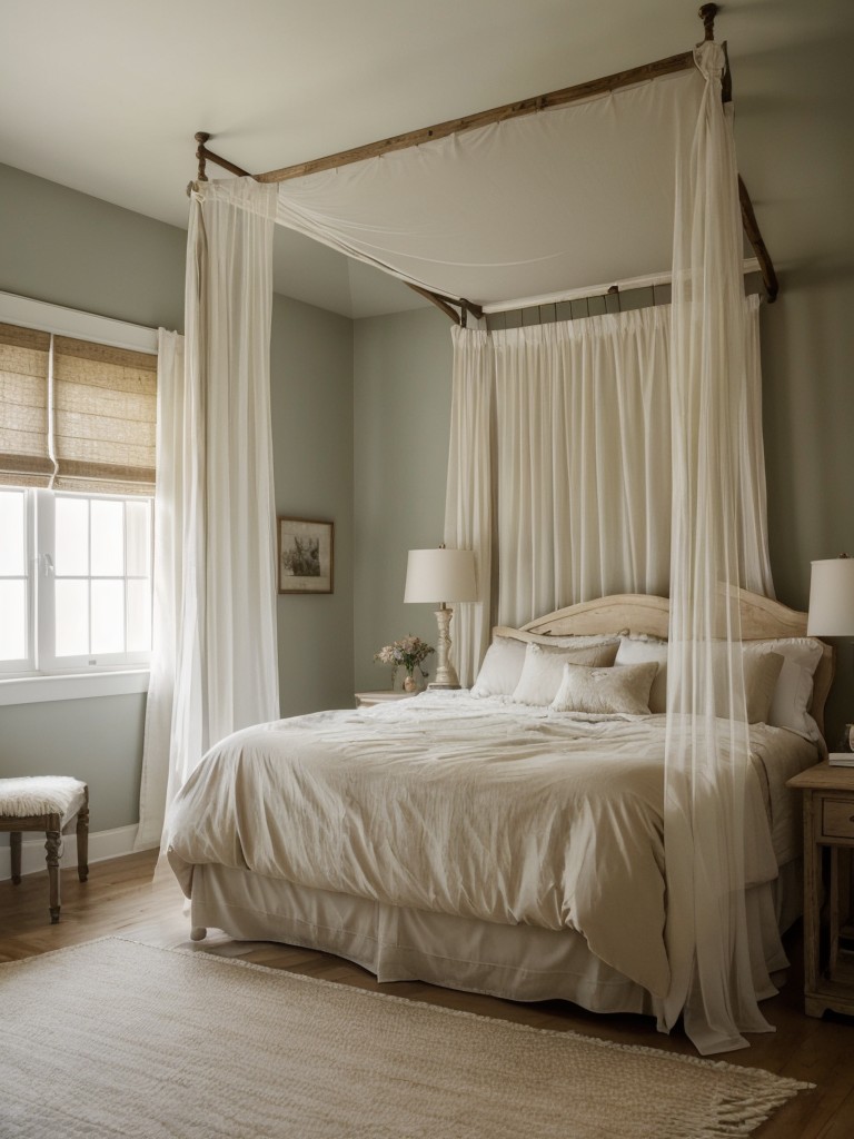 Create a Dreamy Bedroom with Canopy Beds: Country Decor Ideas