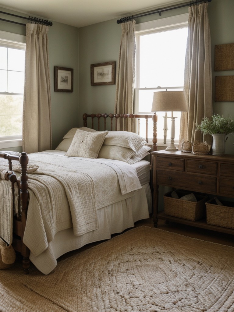 Cozy Country Vibes: Transform Your Bedroom with Classic Charm!