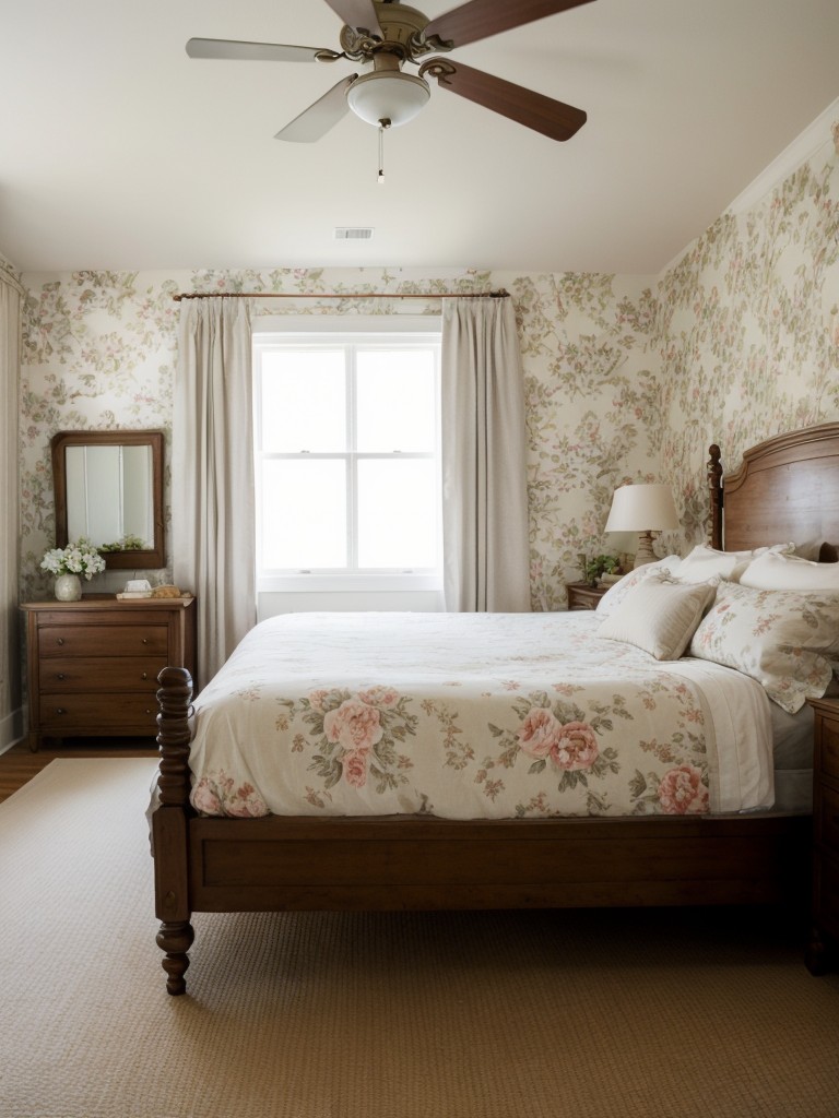 Country Charm: Inspiring Bedroom Decor for Your Apartment