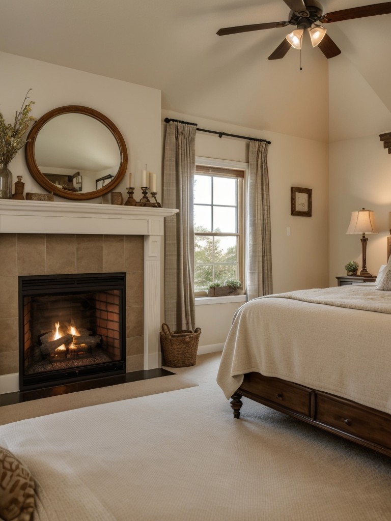 Cozy & Charming Apartment Bedroom: Get Country-Inspired Decor!