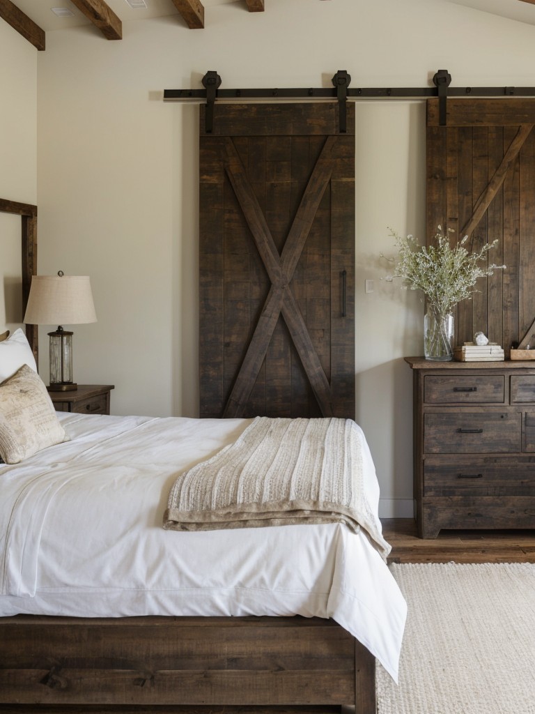 Rustic Oasis: Transform Your Apartment with a Sliding Barn Door