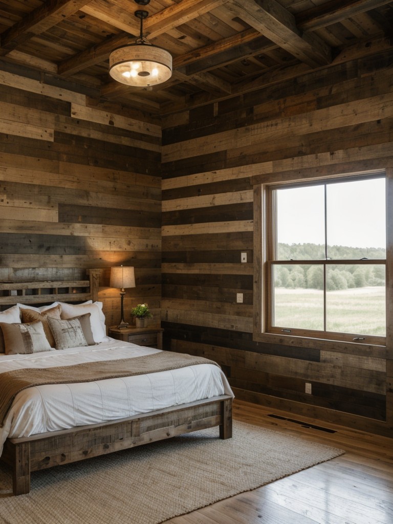 Rustic-Chic: Transform Your Apartment with Weathered Barn Wood!