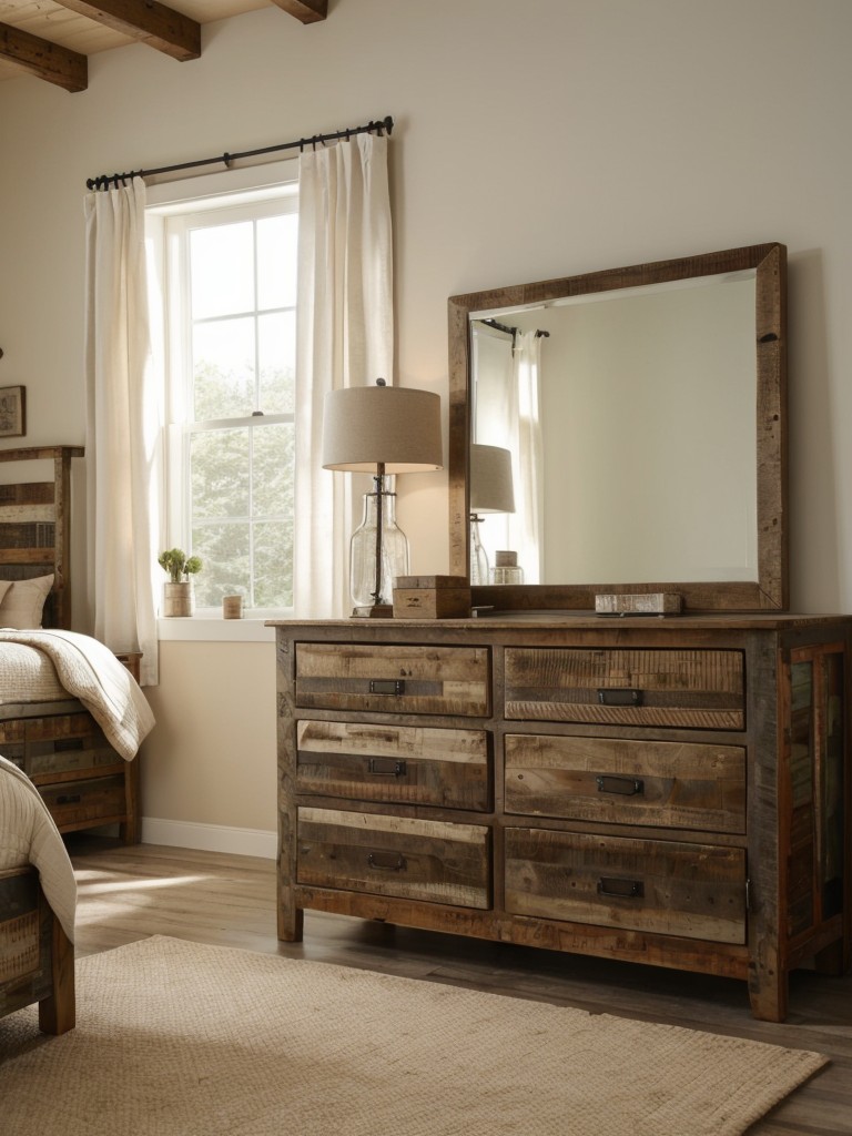 Rustic Retreat: Country-Inspired Bedroom Decor with Reclaimed Wood