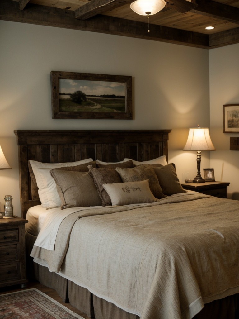 Cozy Country Vibes: Rustic Bedroom Decor Ideas