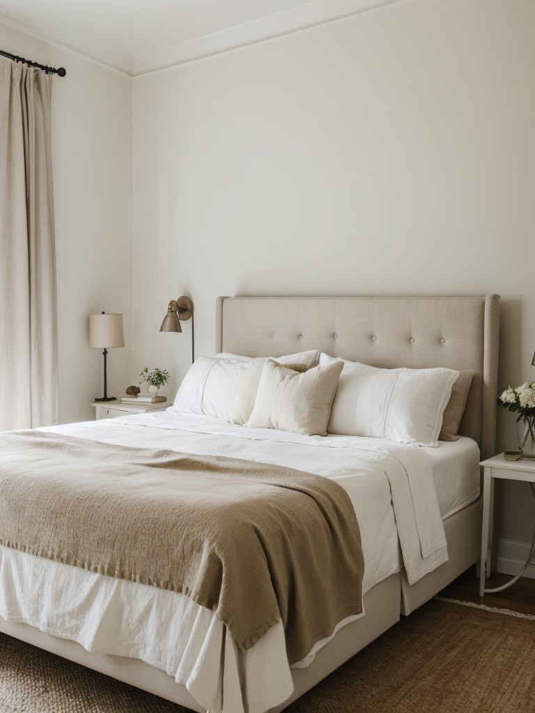 Minimalistic Bliss: Transform Your Bedroom with Clean Lines and Neutral Tones