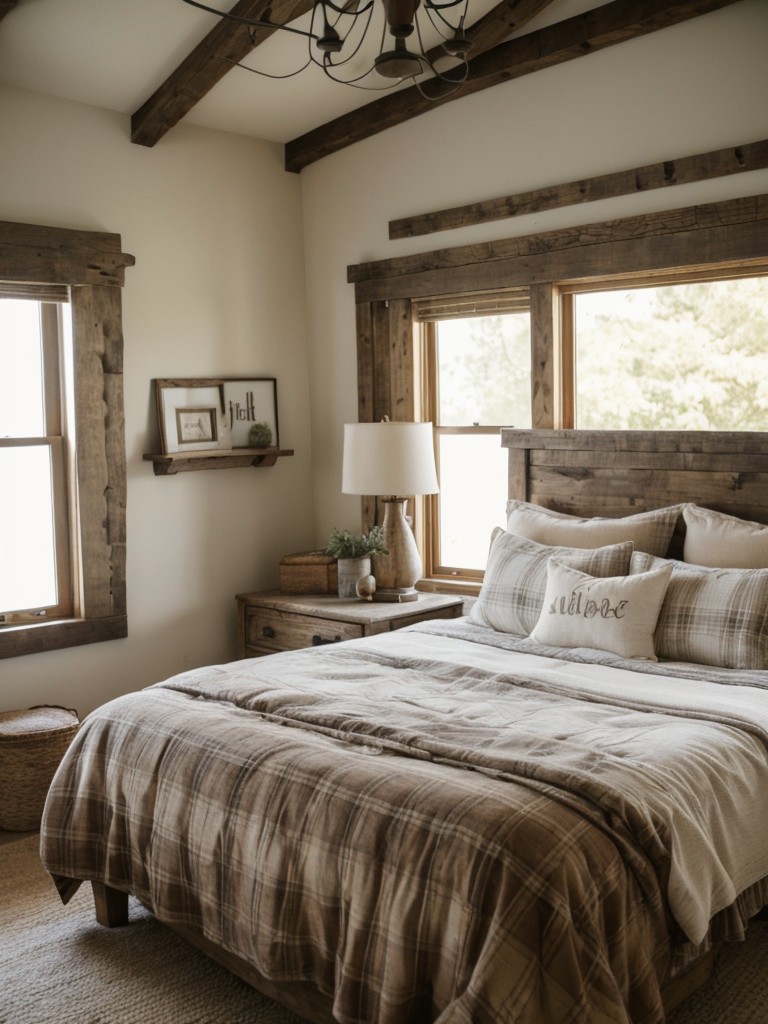 Rustic Farmhouse Vibes: Cozy Bedroom Decor