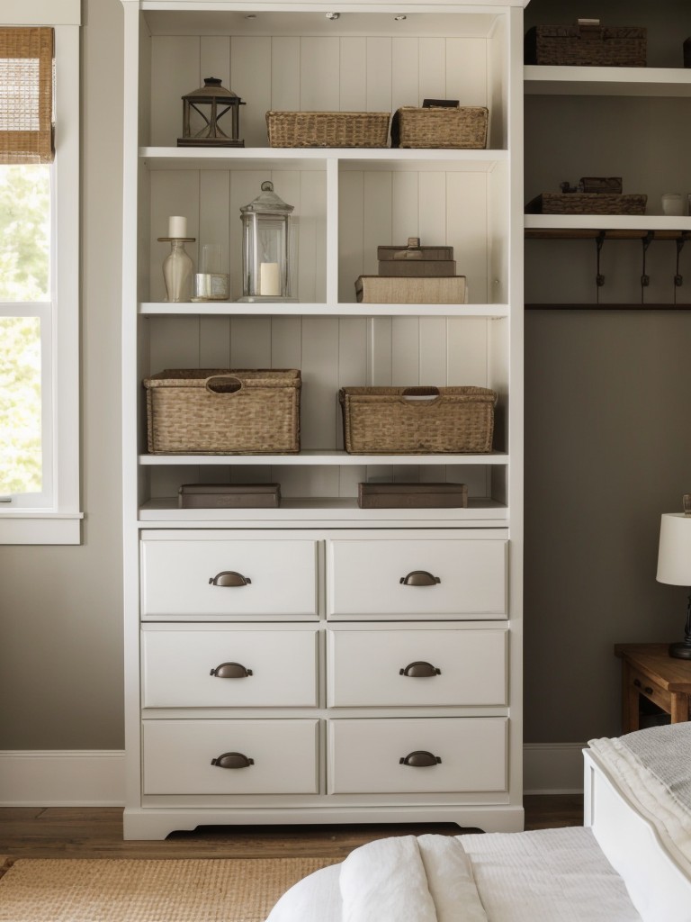 Farmhouse Chic: Storage Solutions for Apartment Living