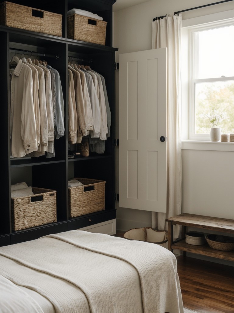 Clutter-Free Chic: Maximize Apartment Storage with a Stylish Wardrobe