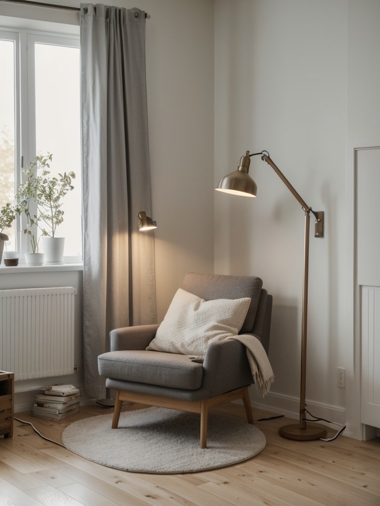 Cozy Scandinavian Bedroom Vibes: Add a Reading Nook!